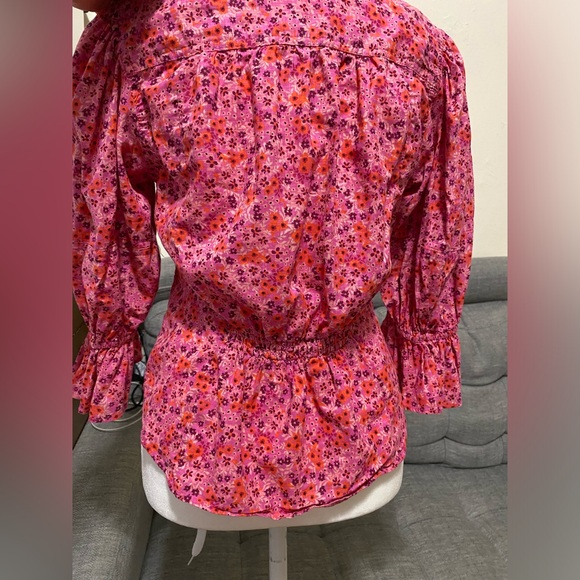 Free People I Found You Printed Top - Size XS - Picture 5 of 10